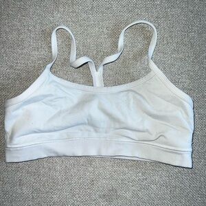 White Lulu Flow Y Bra